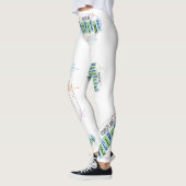 Transplantatempfänger Retro-Stil Leggings (Links)