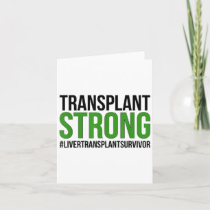 Transplantation der starken Leber Lebertransplanta Karte