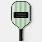 Transplantation für die Win Elegant Green Ribbon C Pickleball Schläger (Rückseite)