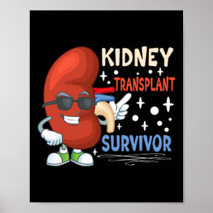 Transplantation Operation Nierenerkrankung Nierene Poster