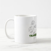 Transplantation starke Keramik Tasse (Links)