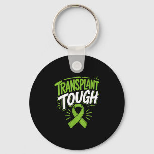 Transplantationsband für Stammzellen in Grün Schlüsselanhänger