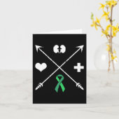 Transplantationsbewusstsein Nierenerkrankung Monat Karte (Gelbe Blume)