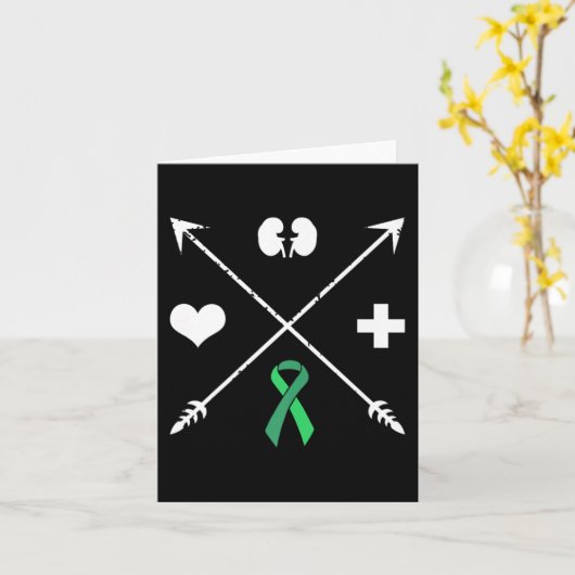 Transplantationsbewusstsein Nierenerkrankung Monat Karte (Gelbe Blume)