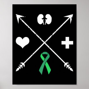 Transplantationsbewusstsein Nierenerkrankung Monat Poster