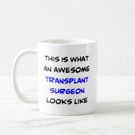 Transplantationschirurg, phantastisch kaffeetasse (Links)