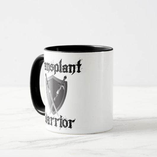 Transplantationswarrior Tasse (Vorderseite Links)
