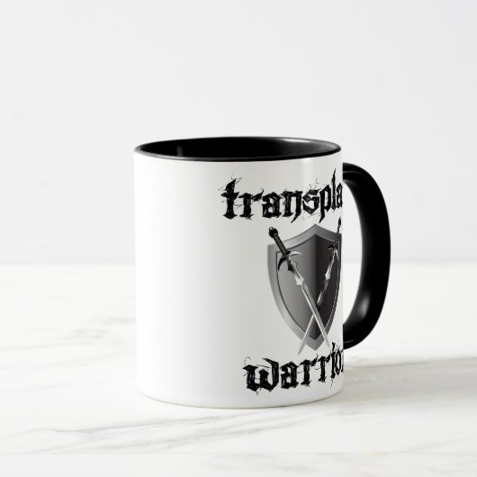 Transplantationswarrior Tasse (VorderseiteRechts)