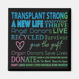 Transplantatspende Sensibilisierungsmagazin Magnet