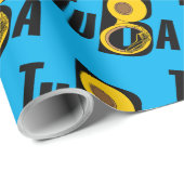 Transplantattext Geschenkpapier (Rolleneckpunkt)