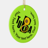 Transplantattext Keramik Ornament (Rechts)