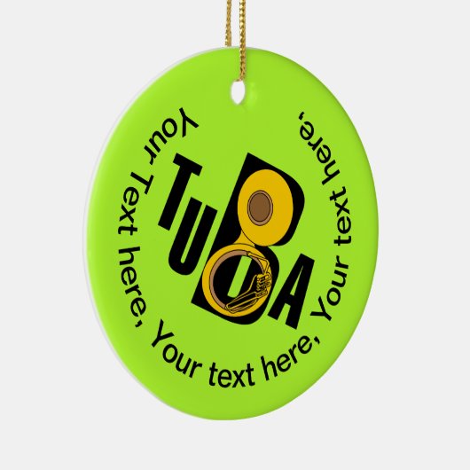 Transplantattext Keramik Ornament (Rechts)