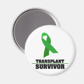 Transplantatüberlebensmittel Magnet (Vorderseite/Rückseite)