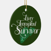 Transplantatübersiedlung für Grünleber Keramik Ornament (Rechts)