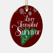 Transplantatübersiedlung Grüne Leber - Custom Holi Keramik Ornament (Rechts)