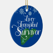 Transplantatübersiedlung Grüne Leber - Custom Holi Keramik Ornament (Rechts)