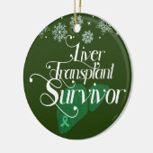 Transplantatübersiedlung Grüne Leber - Custom Holi Keramik Ornament (Links)