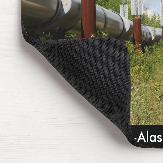Transport-Alaska Ölpipeline Mousepad (Ecke)