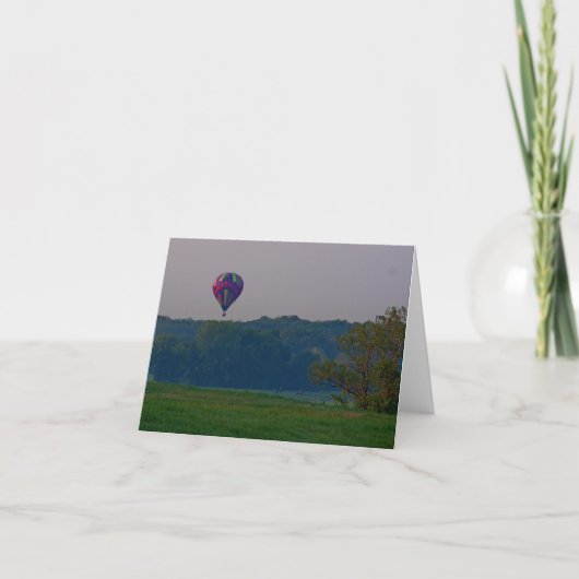 Transport am frühen Morgen Karte (Vorderseite)