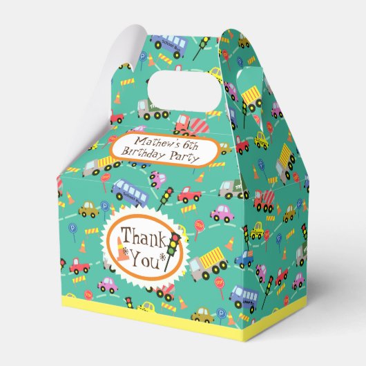 Transport Aquamarin Gevor Box Geschenkschachtel (Vorderseite)