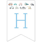 Transport Birthday Banner (Zweite Fahne)