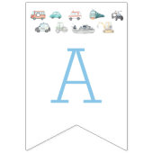 Transport Birthday Banner (Dritte Fahne)