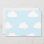 Transport Birthday Foto Einladung Junge (Rückseite)