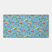 Transport Blue Schreibtischunterlage (Vorderseite)