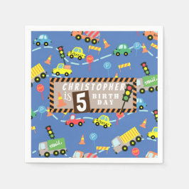 Transport Blue Serviette