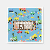 Transport Blue Serviette (Vorderseite)