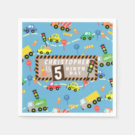 Transport Blue Serviette