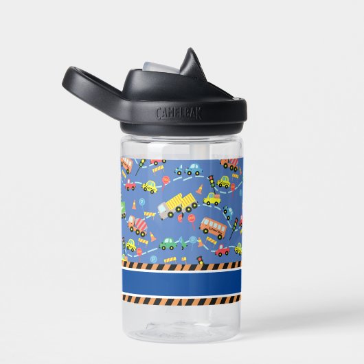 Transport Blue Water Flasche (rechts)