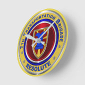 Transport Brigade Expeditionary Runde Wanduhr (Winkel)