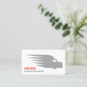 🚚 Transport Broker Visitenkarte (Stehend Vorderseite)