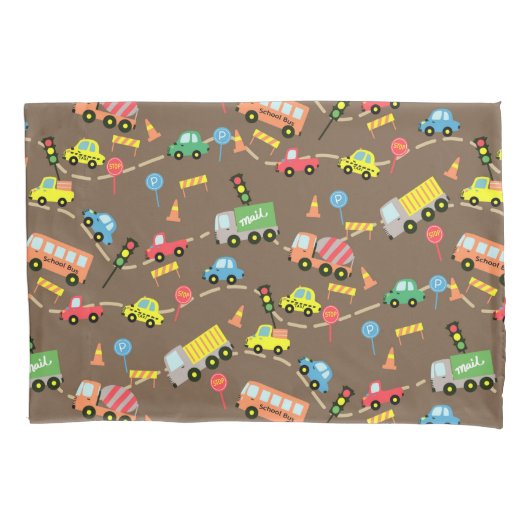 Transport Brown. Kissenbezug (Vorderseite)