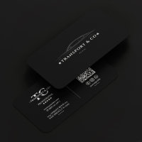 Transport Car Auto Company Elegante Black Silver