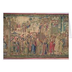 Transport der Arche des Vertrages, Tapestr