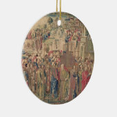 Transport der Arche des Vertrages, Tapestr Keramik Ornament (Rechts)