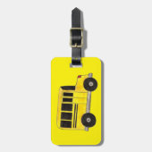 Transport des Big Yellow School-Buslehrers Gepäckanhänger (Vorderseite vertikal)