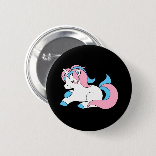 Transport-Einhorn Button (Vorne & Hinten)