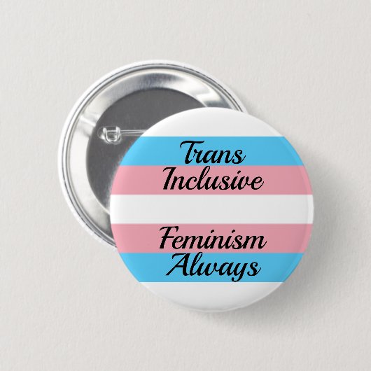 Transport-Feminist-Knopf Button (Vorne & Hinten)