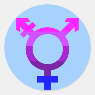 Transport-Flaggen-Symbol 2 Runder Aufkleber