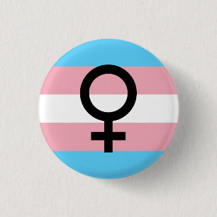 Transport-Frauen-Stolz Button