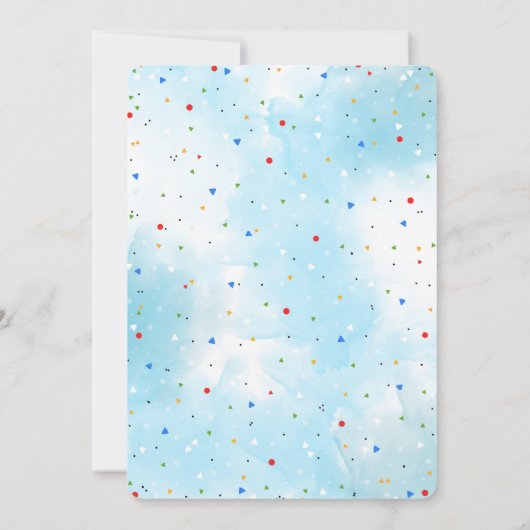 Transport Geburtstag Einladung (Rückseite)