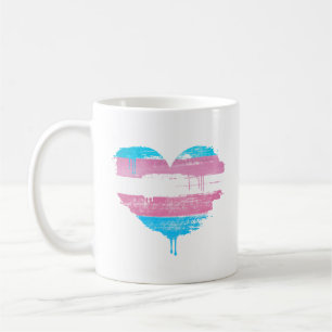 TRANSPORT-HERZ - TRANSPORT-LIEBE - KAFFEETASSE