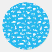 Transport Icons Stickers (Vorderseite)