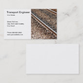 Transport-Ingenieur-Visitenkarte Visitenkarte (Vorne/Hinten)