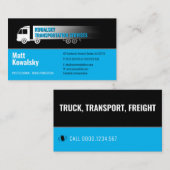 Transport & Logistik | Lastkraftwagen Visitenkarte (Vorne/Hinten)