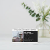 Transport & Logistik | Lastkraftwagen Visitenkarte (Stehend Vorderseite)