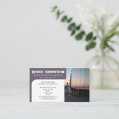 Transport & Logistik | Lastkraftwagen Visitenkarte (Stehend Vorderseite)